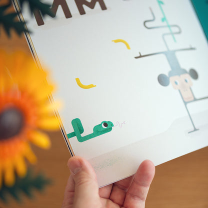 Буквеник - маймуна